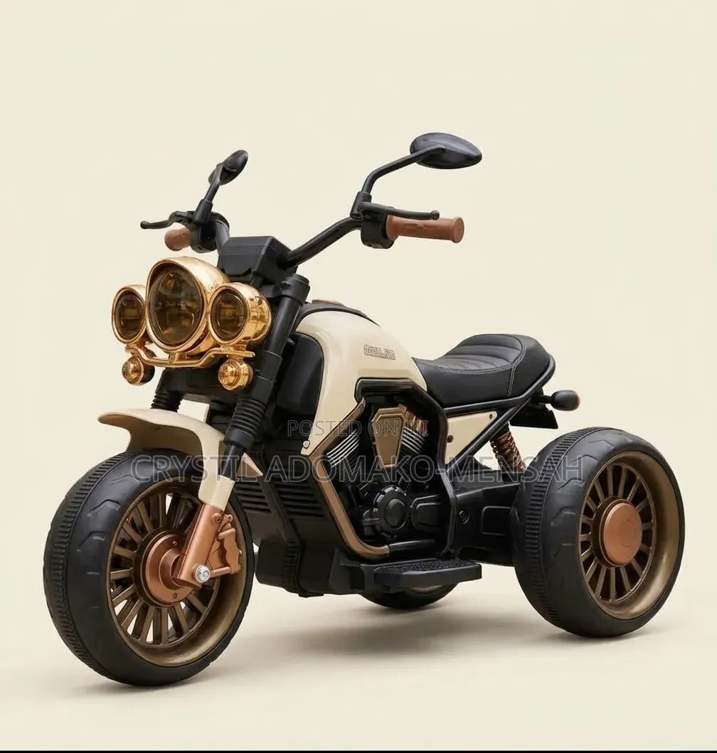 Stylish Kids' Electric Motorcycle / Three-Wheeler for Sale"