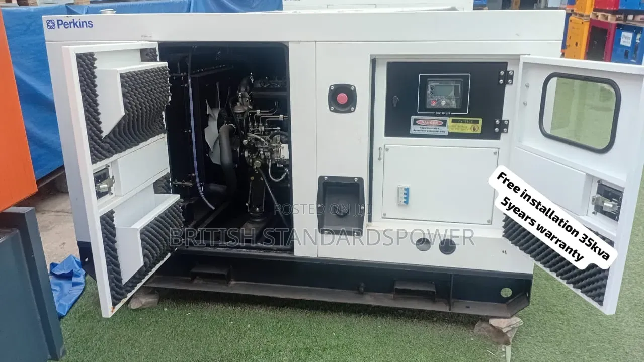 Reliable Diesel Power – Perkins Generator Available 35kva
