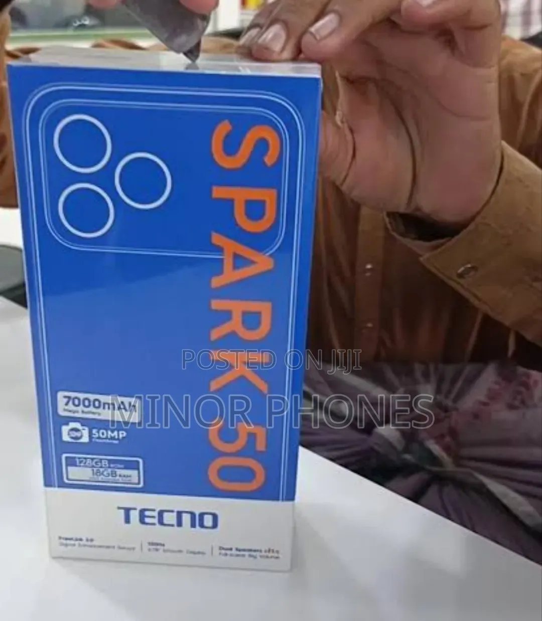 New Tecno Spark 50 128 GB Gold
