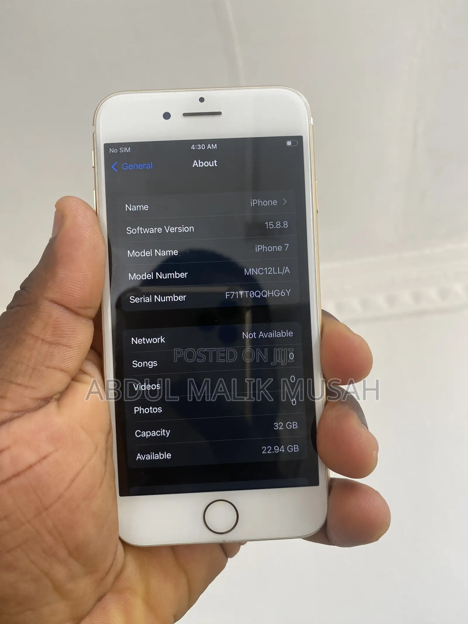 Apple iPhone 7 32 GB Gold