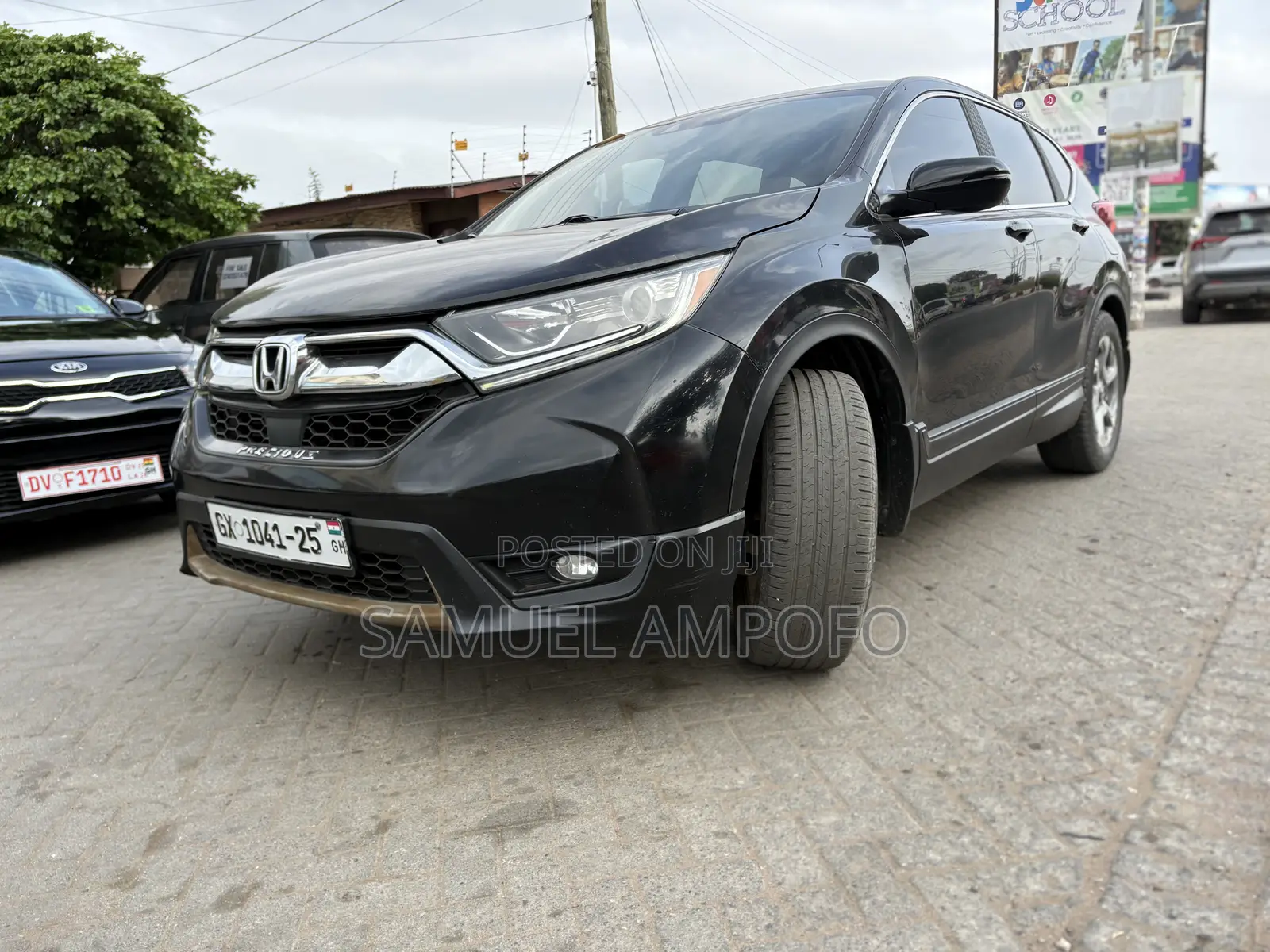 Honda CR-V EX-L 4dr SUV AWD (1.5L 4cyl CVT) 2017 Black