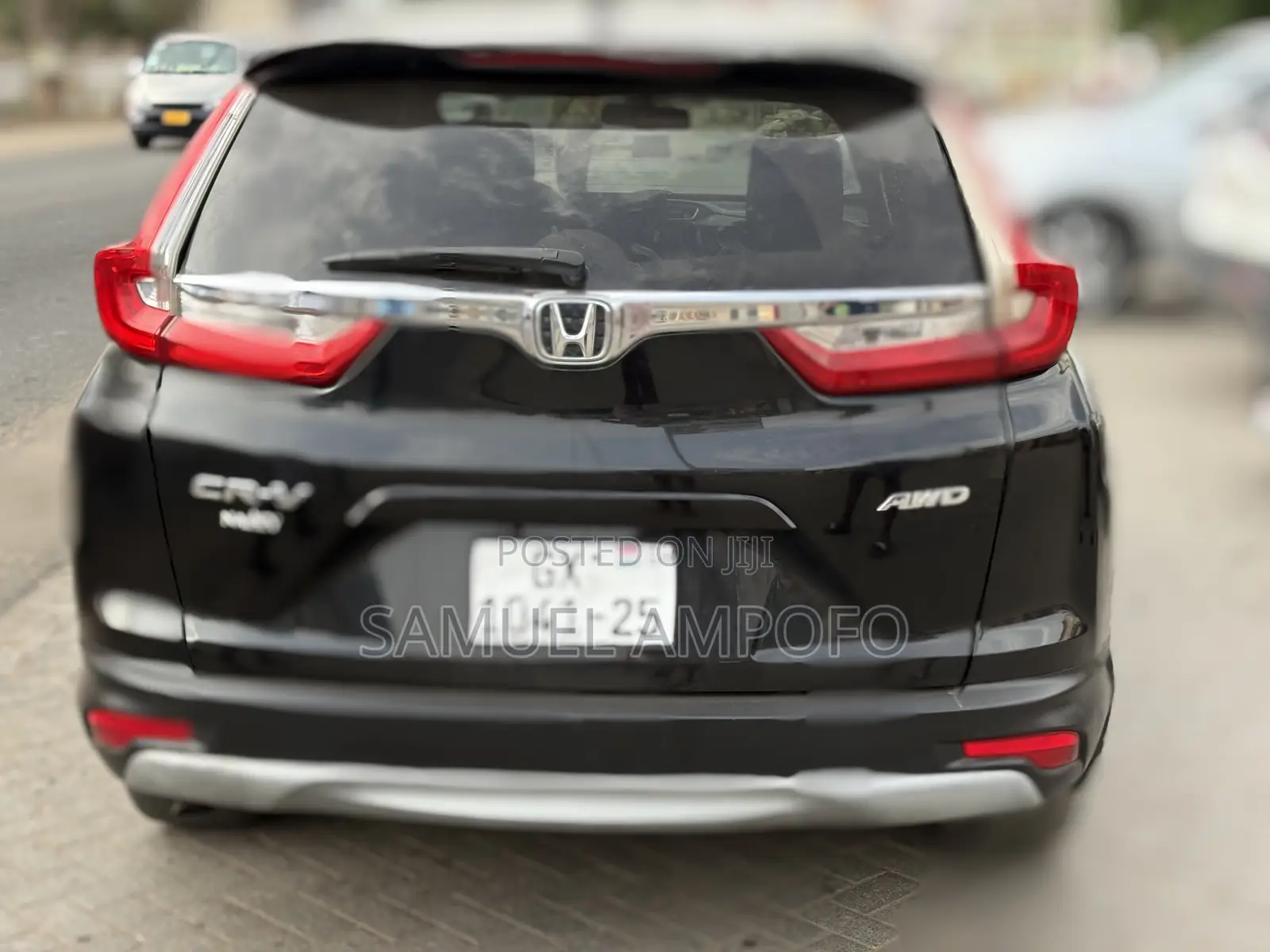 Honda CR-V EX-L 4dr SUV AWD (1.5L 4cyl CVT) 2017 Black