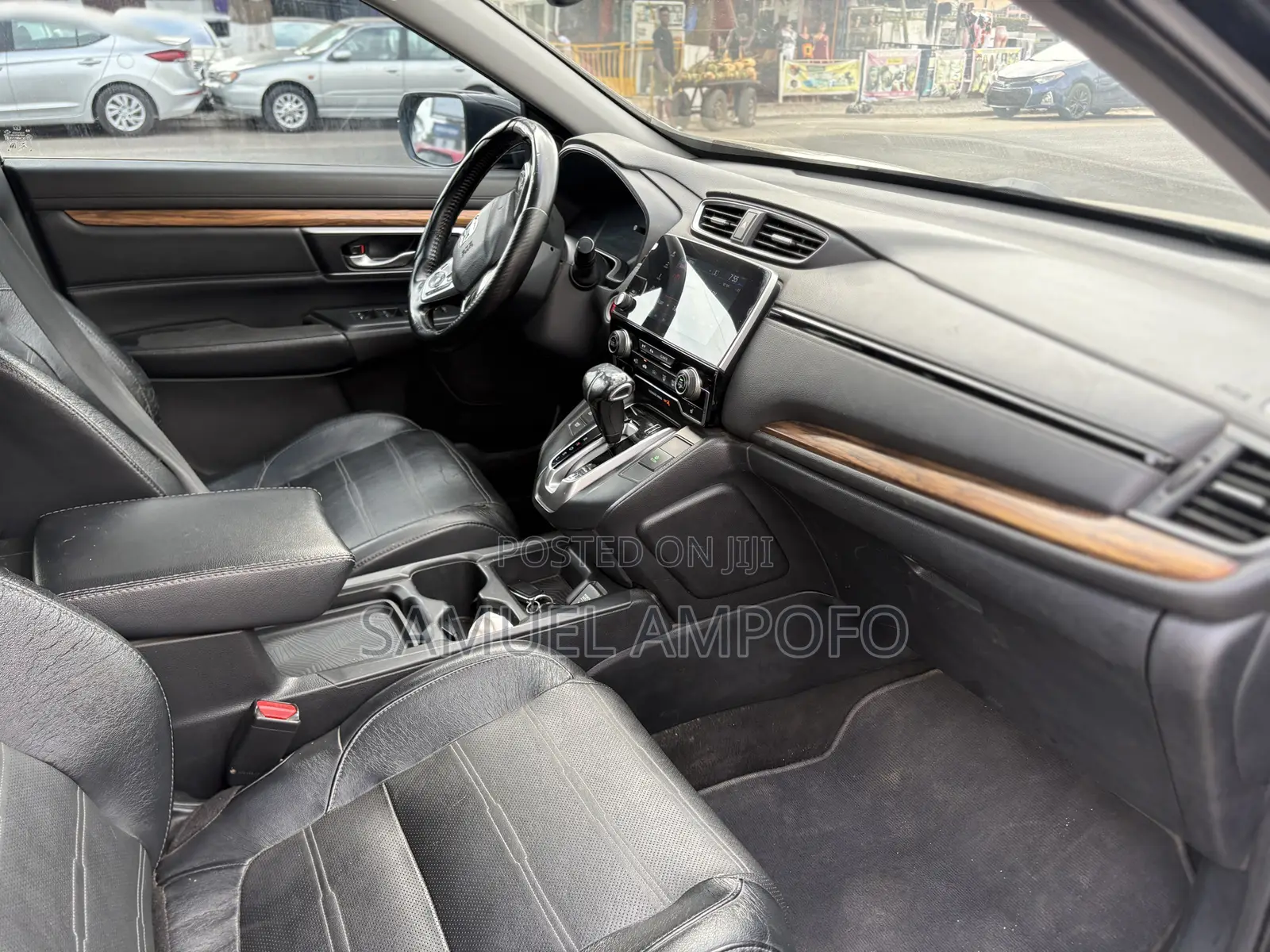 Honda CR-V EX-L 4dr SUV AWD (1.5L 4cyl CVT) 2017 Black