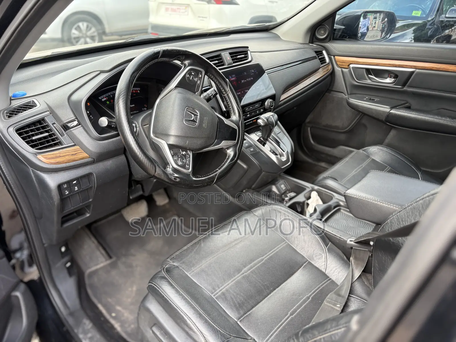 Honda CR-V EX-L 4dr SUV AWD (1.5L 4cyl CVT) 2017 Black