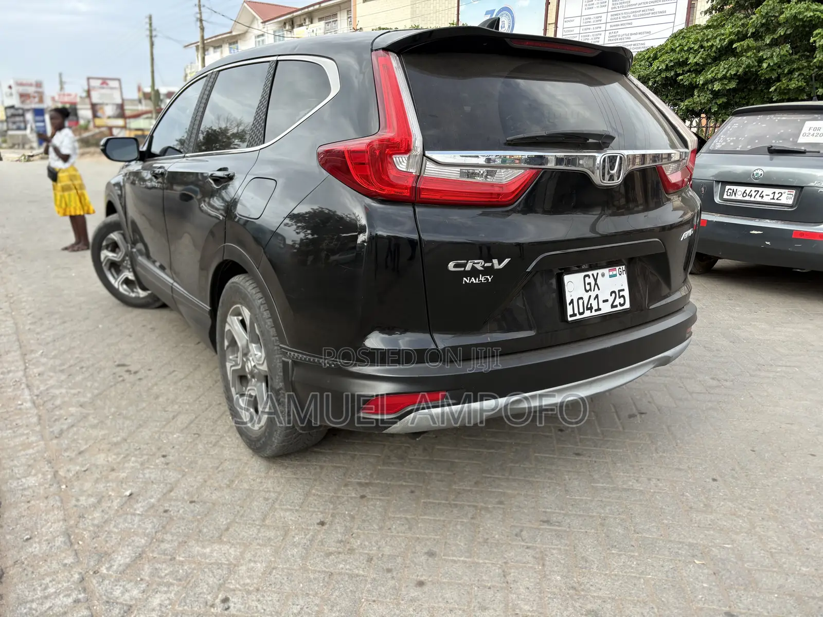 Honda CR-V EX-L 4dr SUV AWD (1.5L 4cyl CVT) 2017 Black