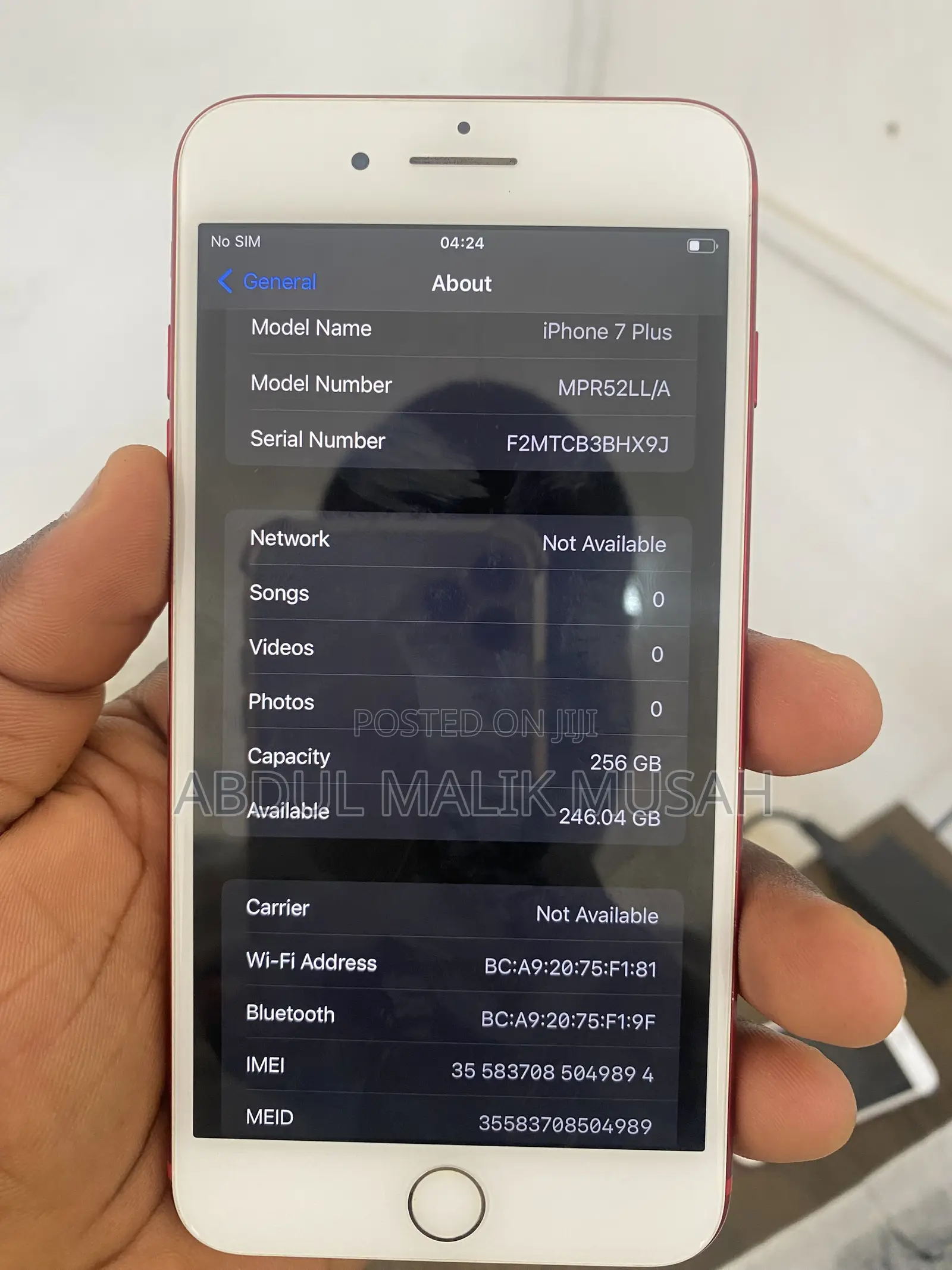 Apple iPhone 7 Plus 256 GB Red