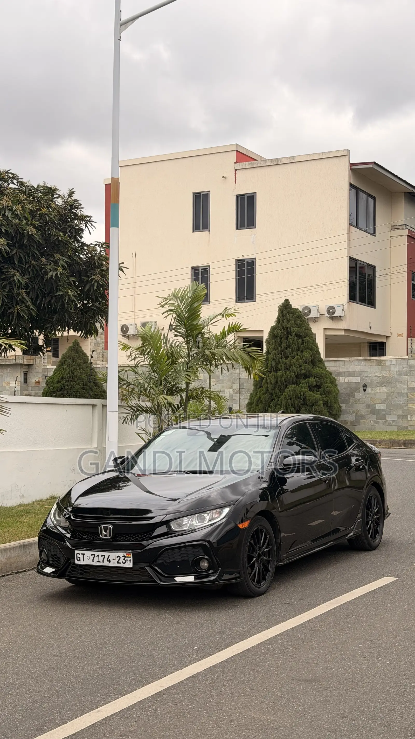 Honda Civic Sport 4dr Hatchback (1.5L 4cyl) 2017 Black