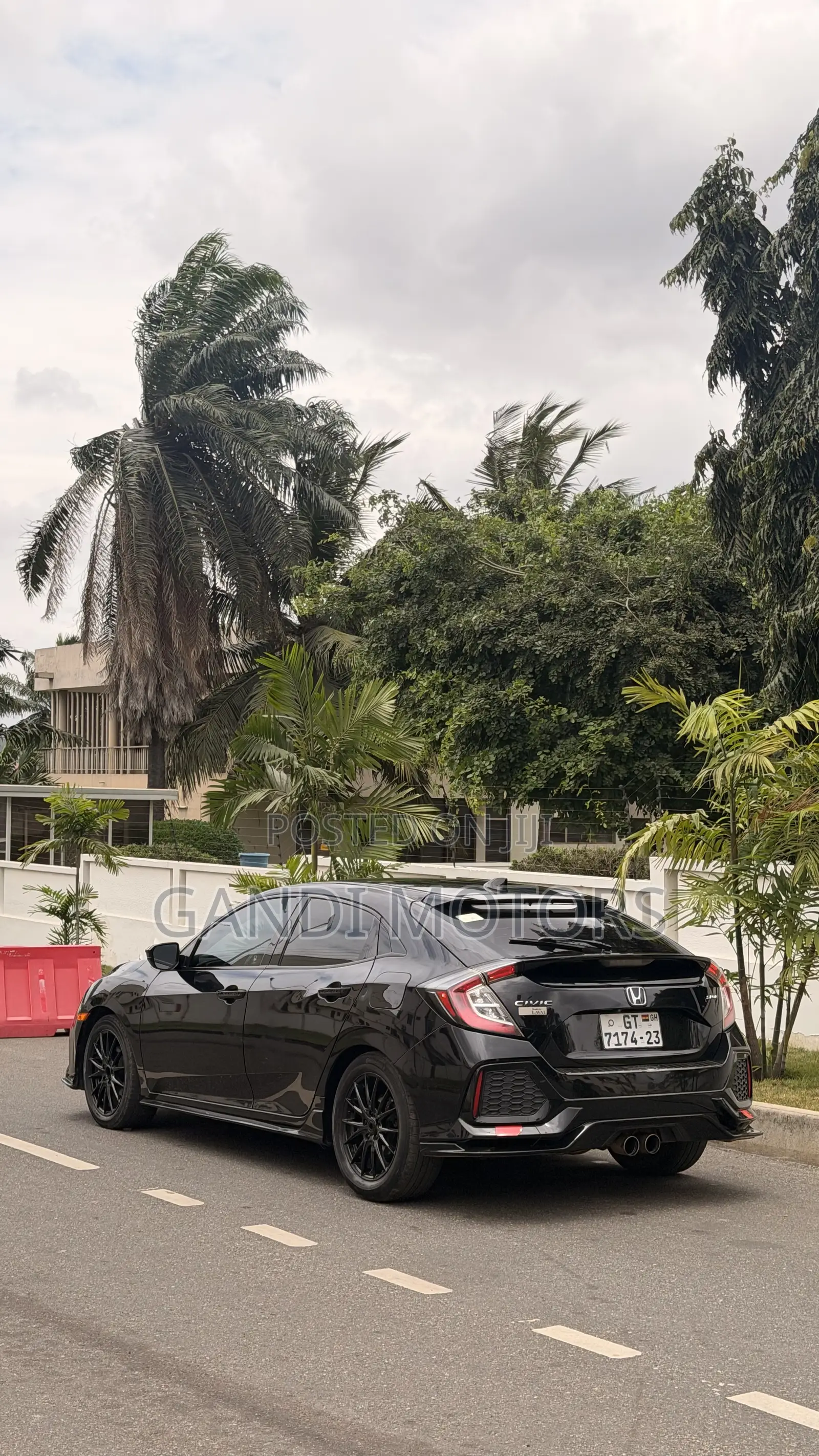 Honda Civic Sport 4dr Hatchback (1.5L 4cyl) 2017 Black