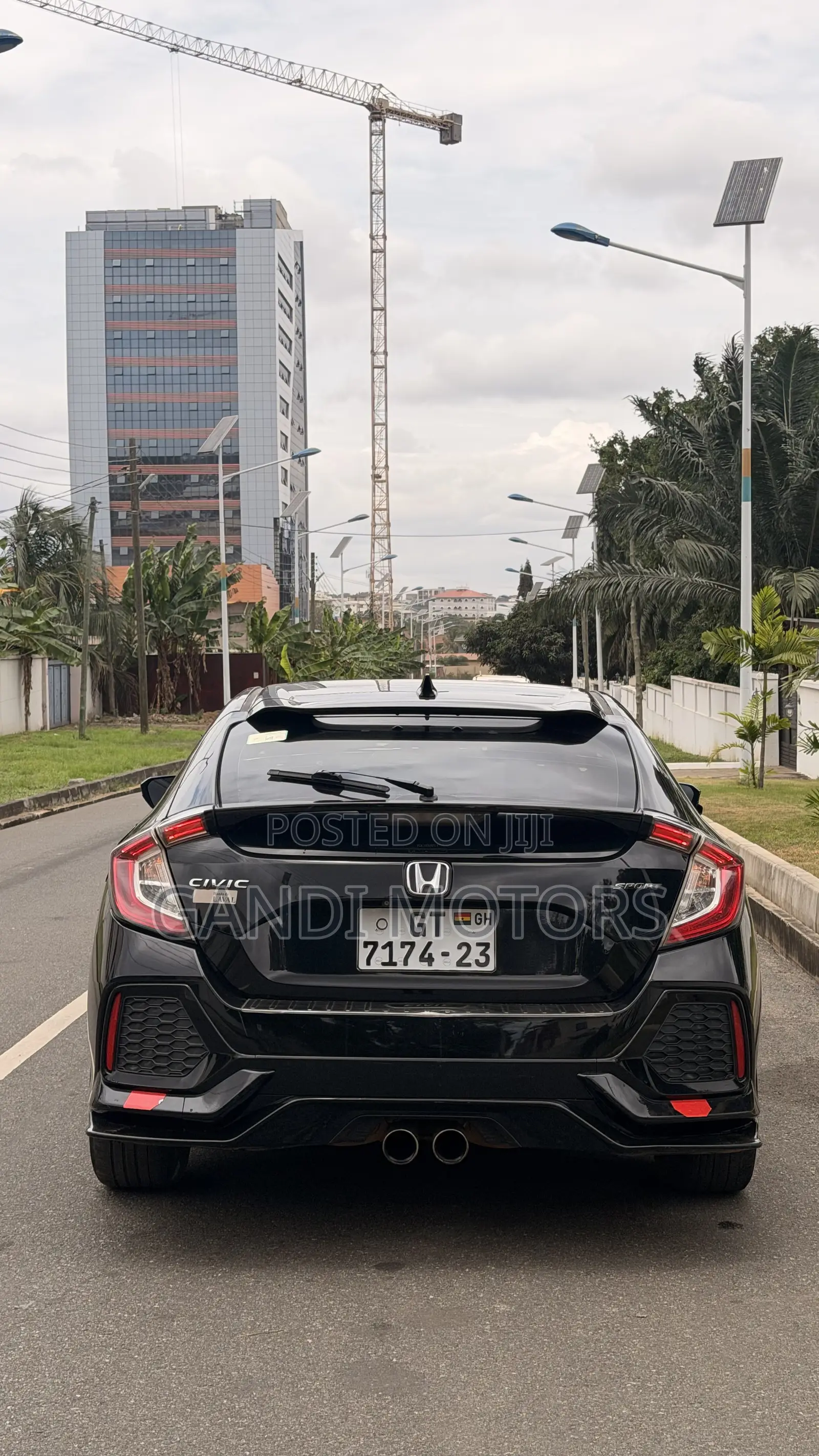 Honda Civic Sport 4dr Hatchback (1.5L 4cyl) 2017 Black