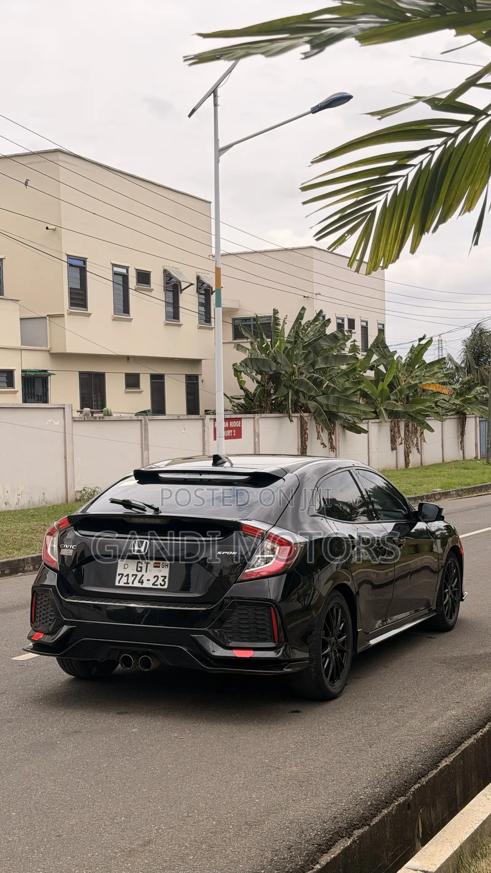 Honda Civic Sport 4dr Hatchback (1.5L 4cyl) 2017 Black