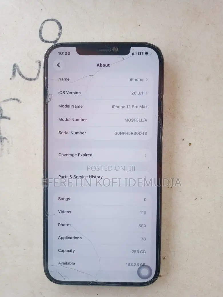 Apple iPhone 12 Pro Max 256 GB Gray