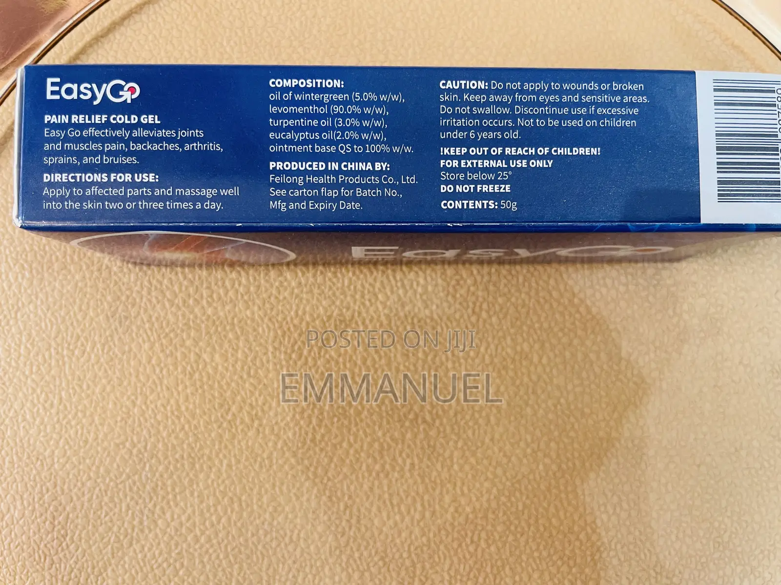 Easy Go Pain Relief Gel