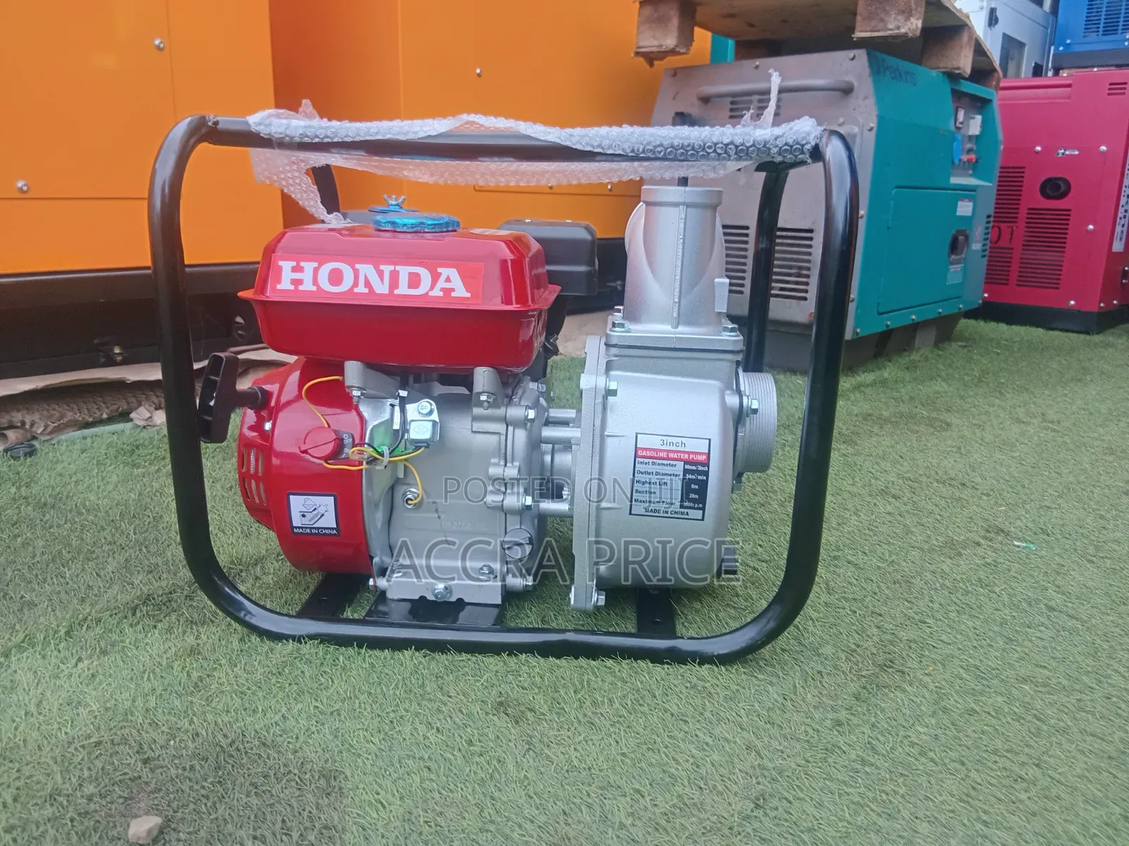 Honda 7.5HP Petrol Water Pump – Heavy-Duty Machine for Farming,