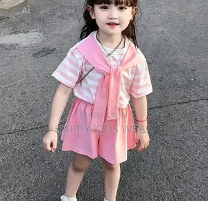 Pink and White Top and Down for Kids