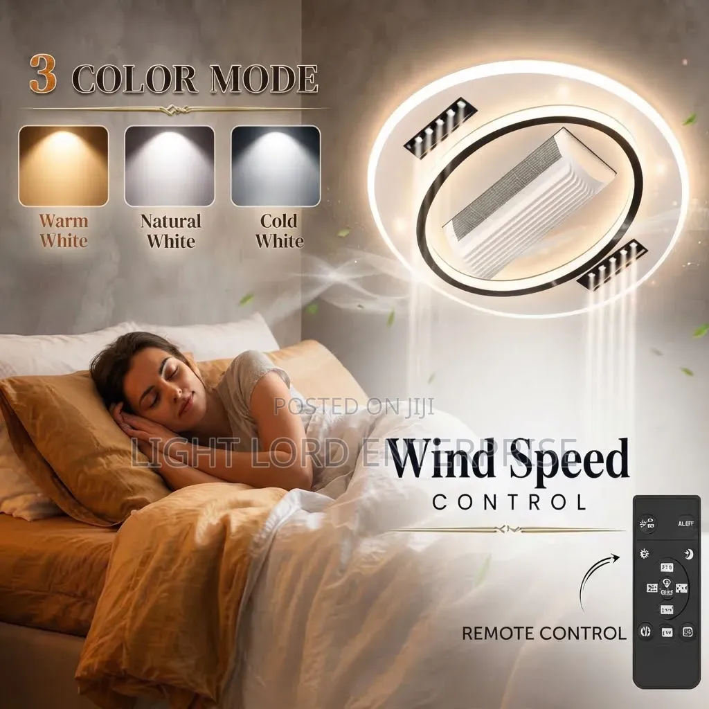 Voice Control/Bladless/Romote Controls/Phone Control 400mm