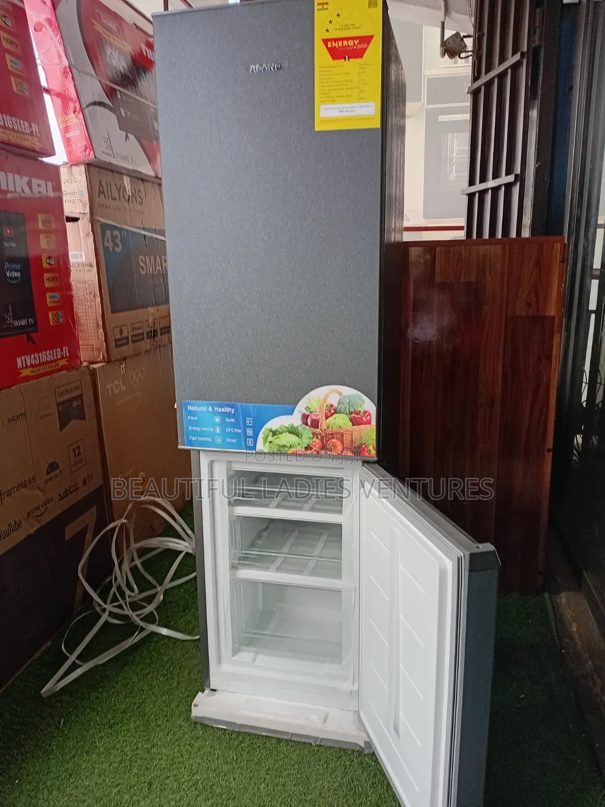 Asano Refrigerator for Effective Use Super Chilling Refrigerator