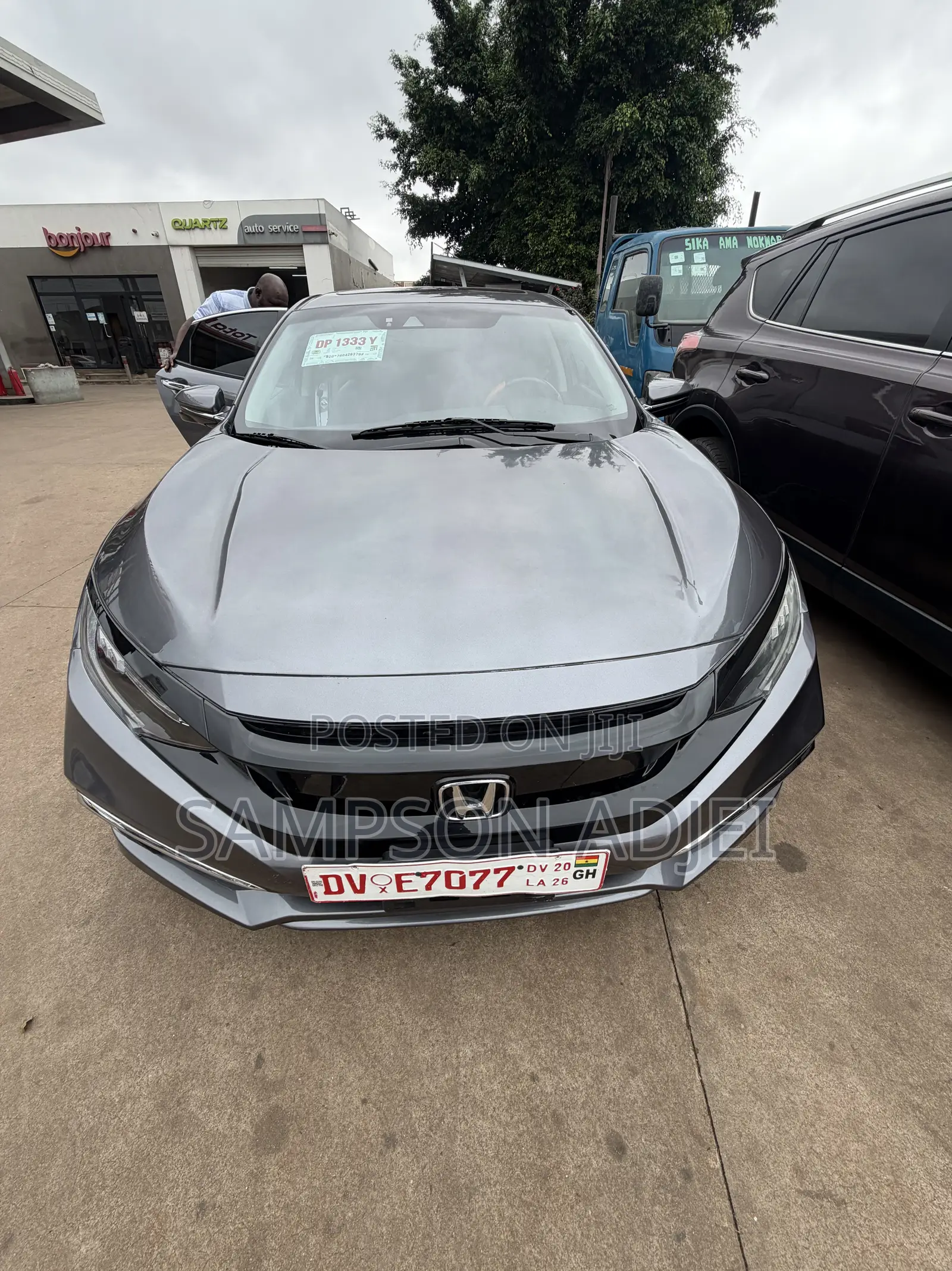 Honda Civic Touring Sedan 2020 Gray