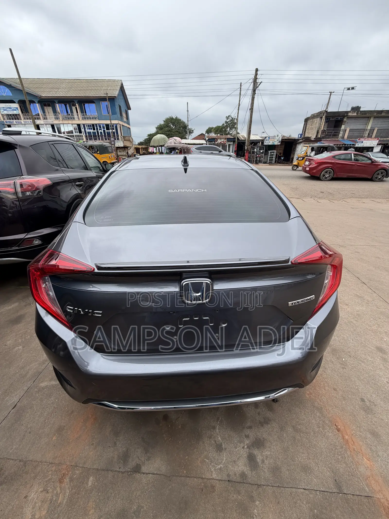 Honda Civic Touring Sedan 2020 Gray