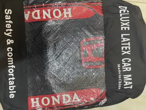 Deluxe Latex Branded Car Floor Mats for Toyota and Honda Cars