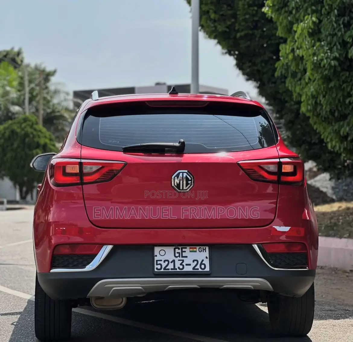 MG ZS 2017 Red