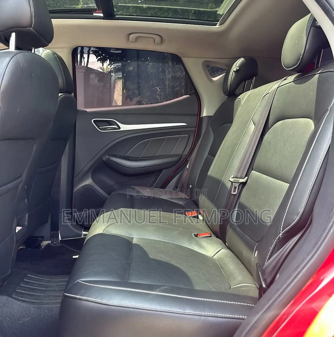 MG ZS 2017 Red