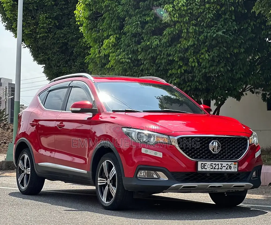 MG ZS 2017 Red