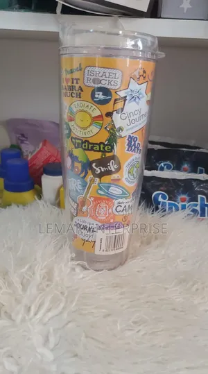 Clear Double-Walled Insulated Plastic Tumbler