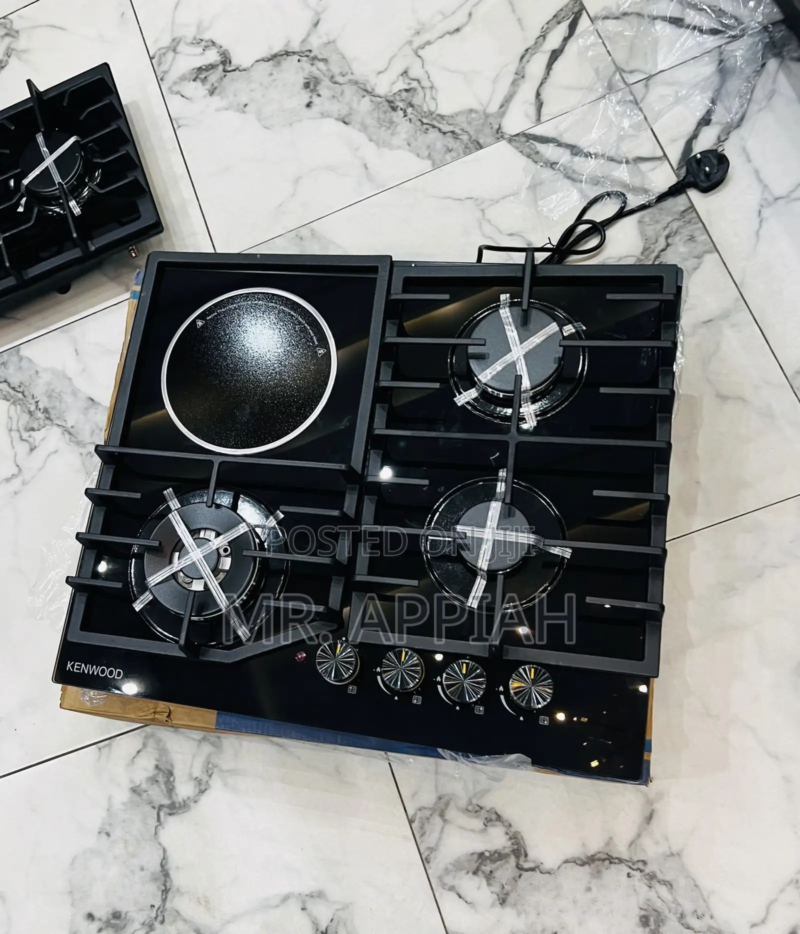 Purchase Adorable Kenwood 3 Gas + 1 Electric Hob(Black).