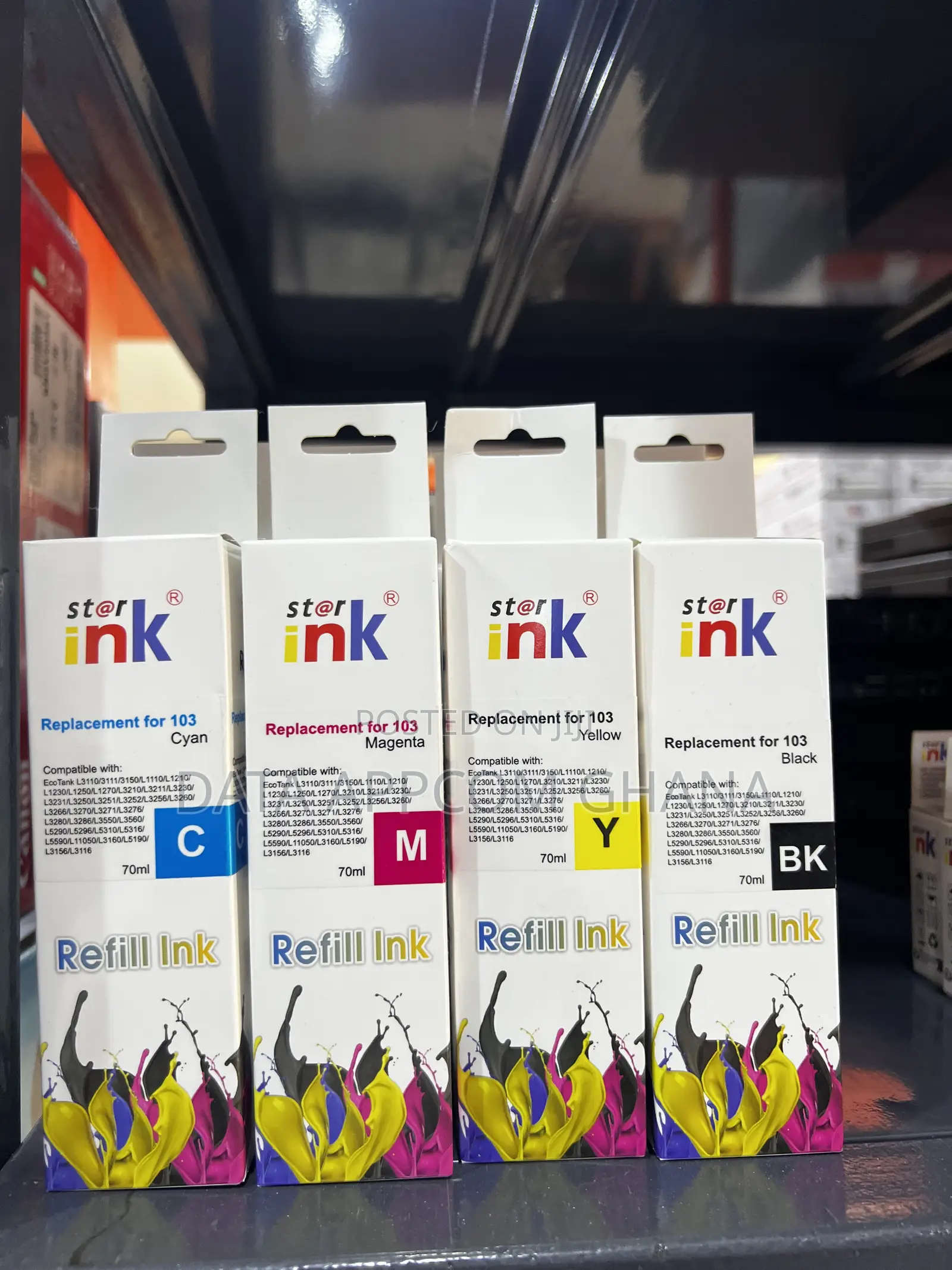 StarInk Premium Refill Ink for Epson 103