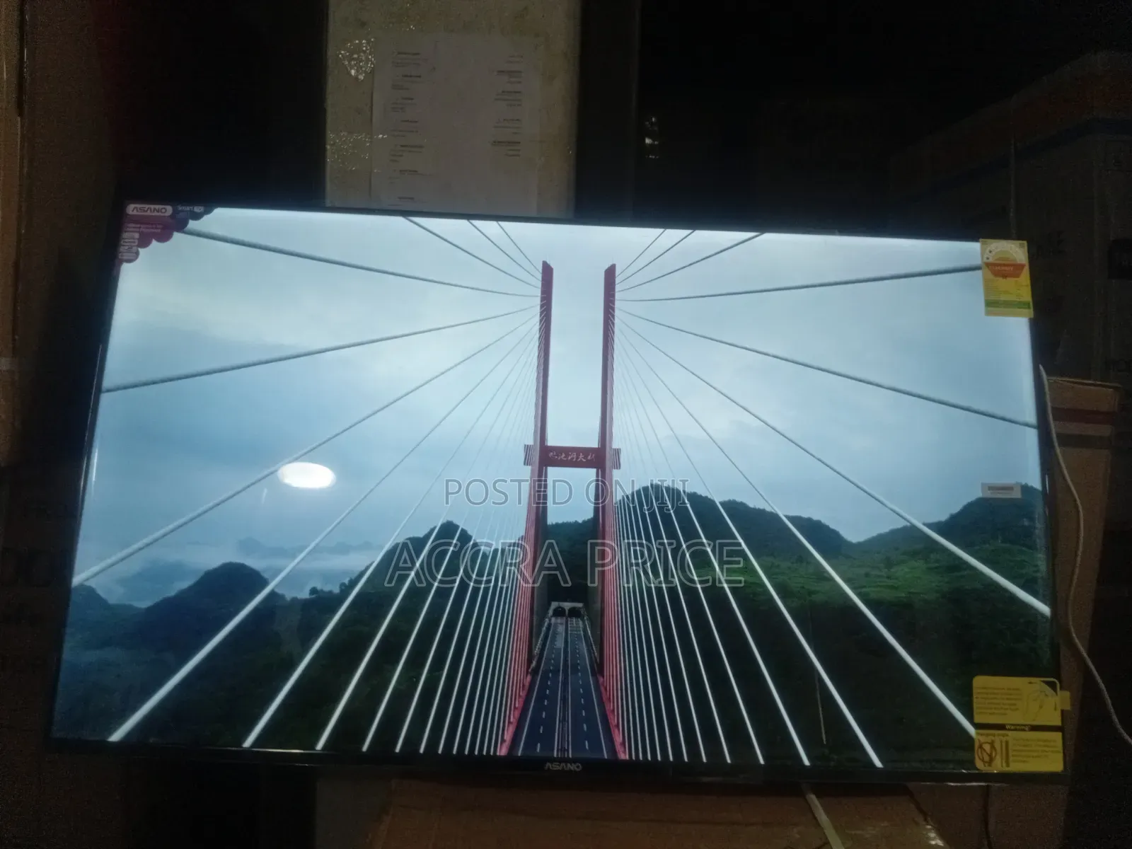 Asano 50-Inch Smart TV – Big Screen, Bigger Entertainment