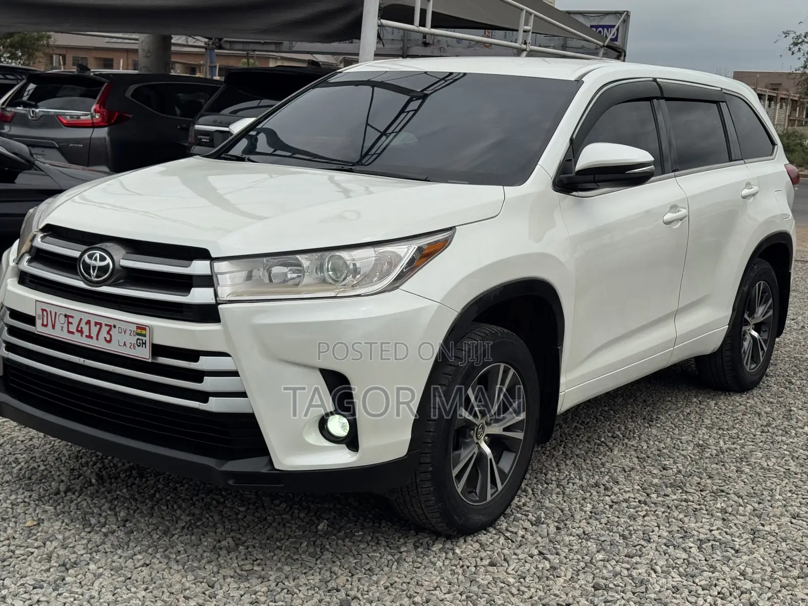 Toyota Highlander LE 4x2 (2.7L 4cyl 6A) 2018 White
