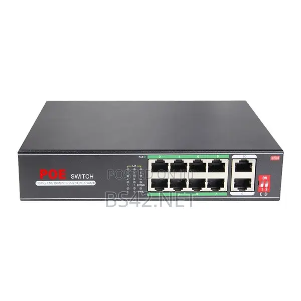 POE Switch 8port Channel