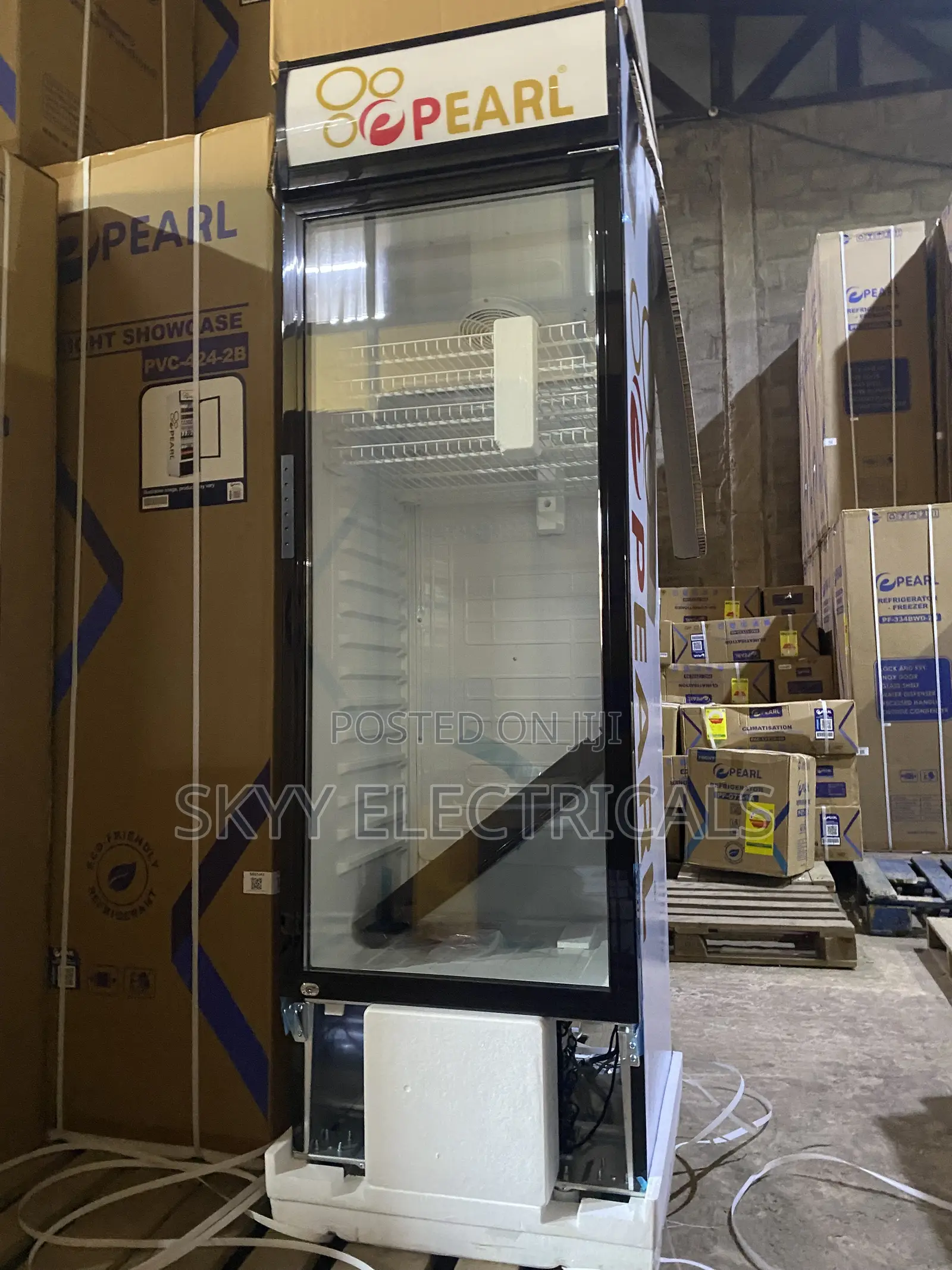PEARL Single Door Display 330liters Brand New