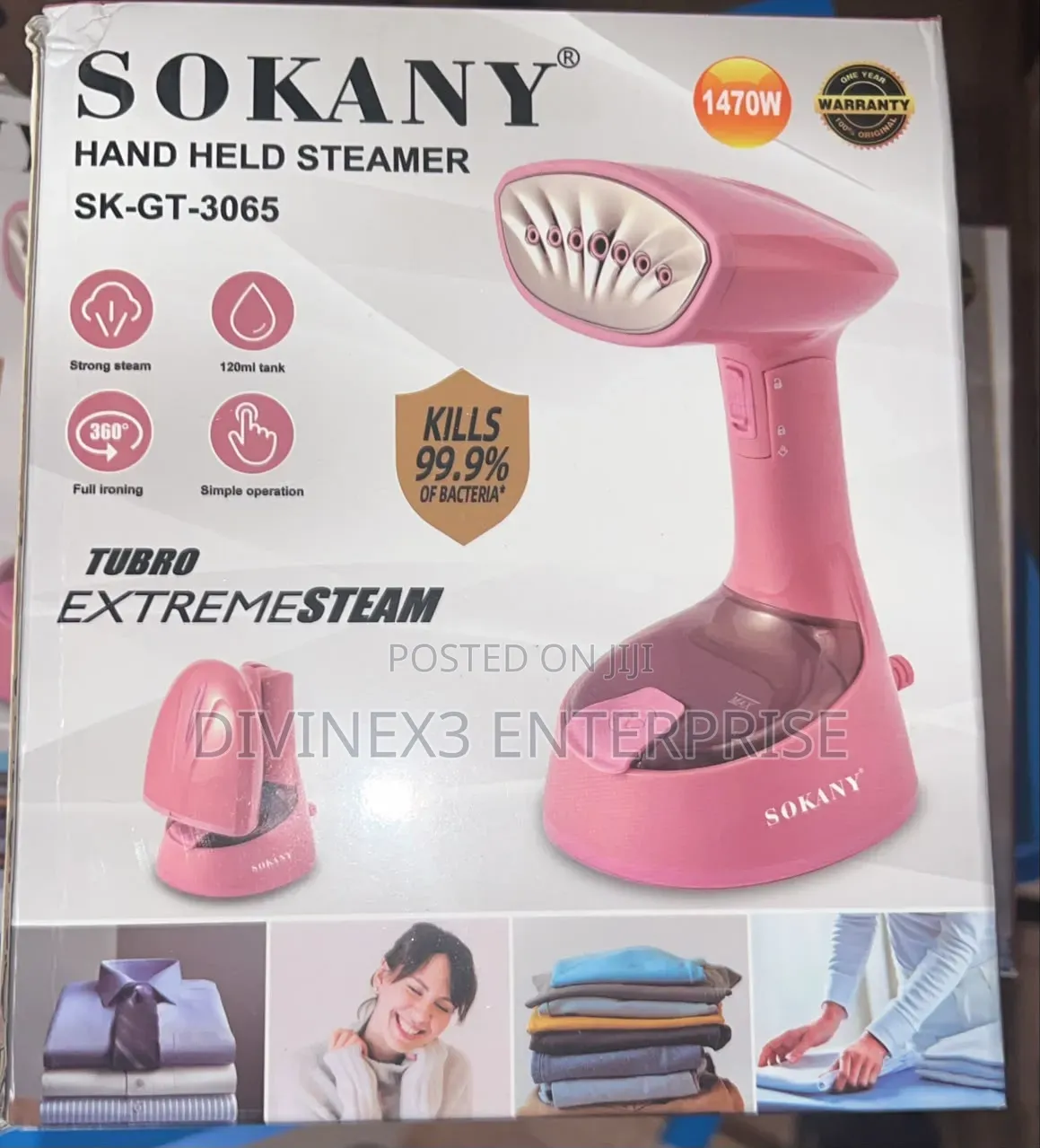 SOKANY SK-GT-3065 Handheld Garment Steamer