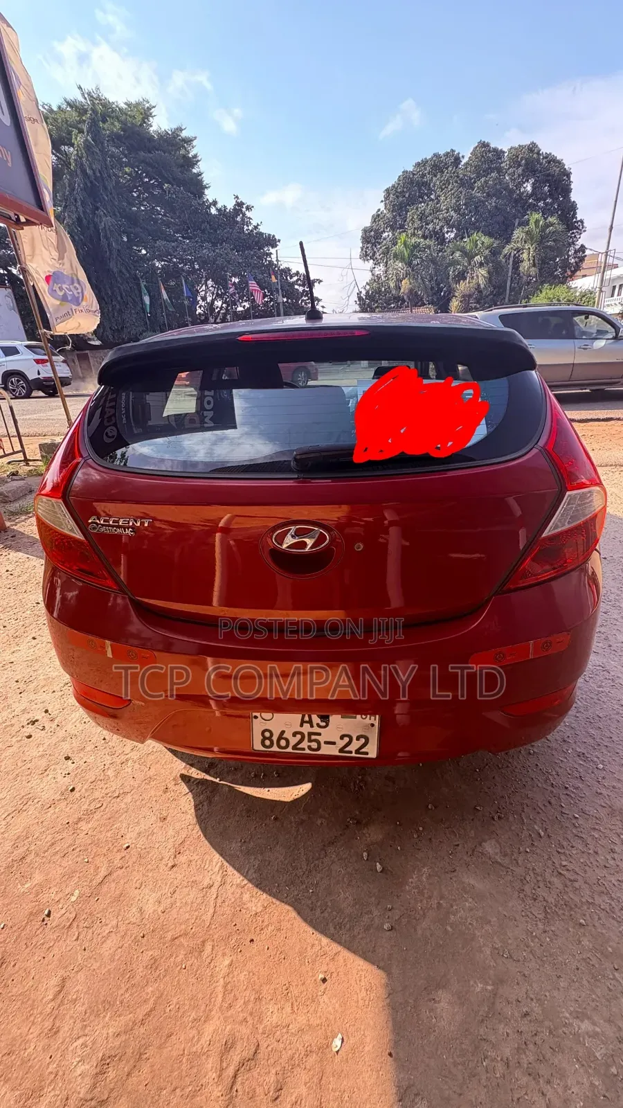 Hyundai Accent GS 2013 Red