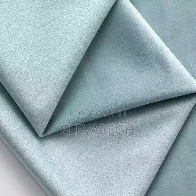 Dutch Velvet Solid Scuba Fabric(Ghc140 for 3 Yards)