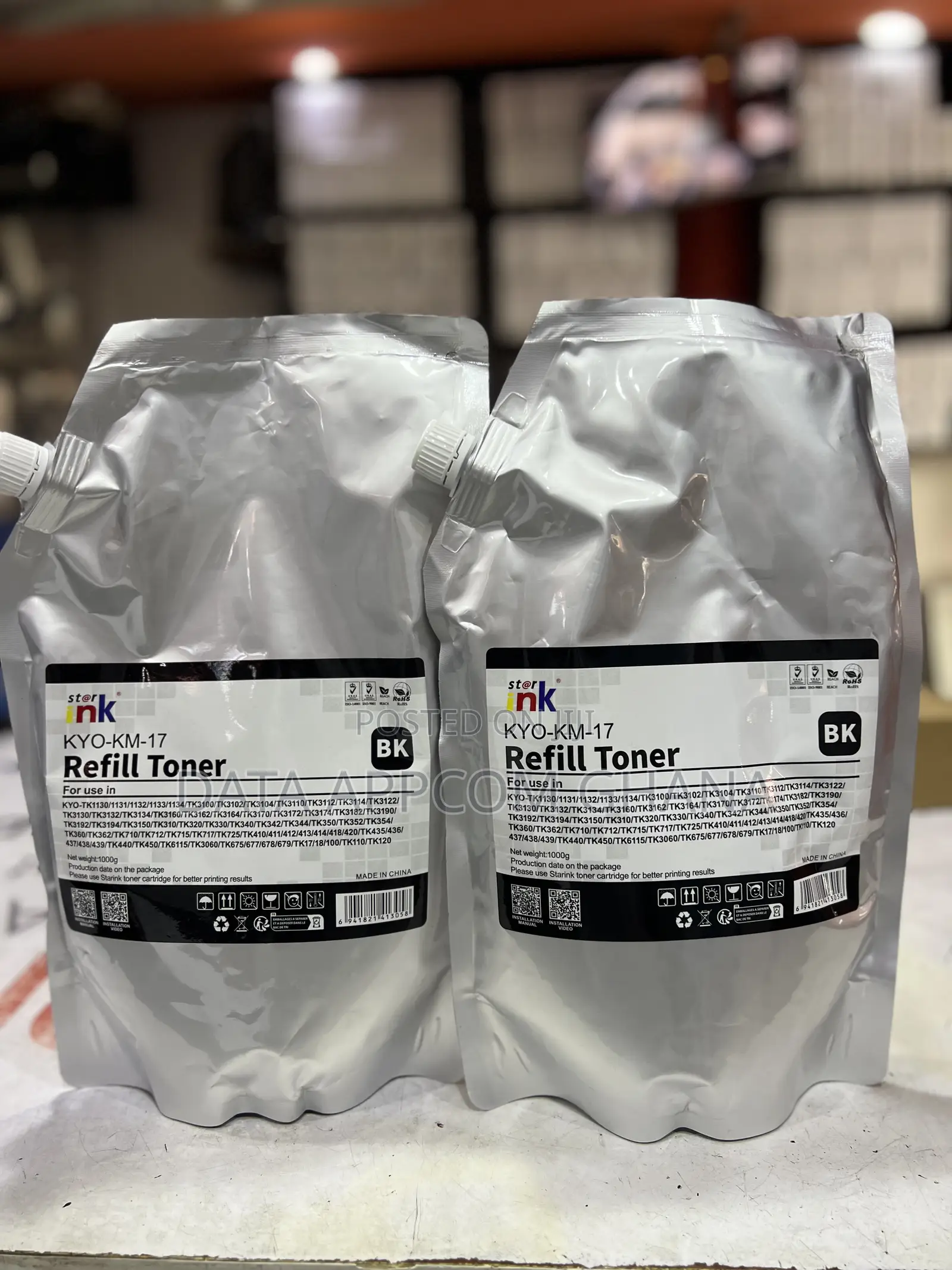 Kyocera Universal Black Refill Toner 1000g