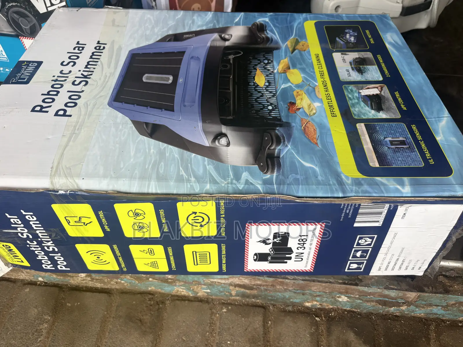 Backyard Living Robotic Solar Pool Skimmer