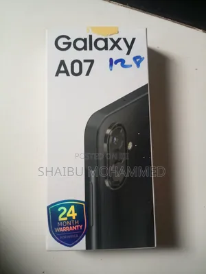 New Samsung Galaxy A07 5G 128 GB Black