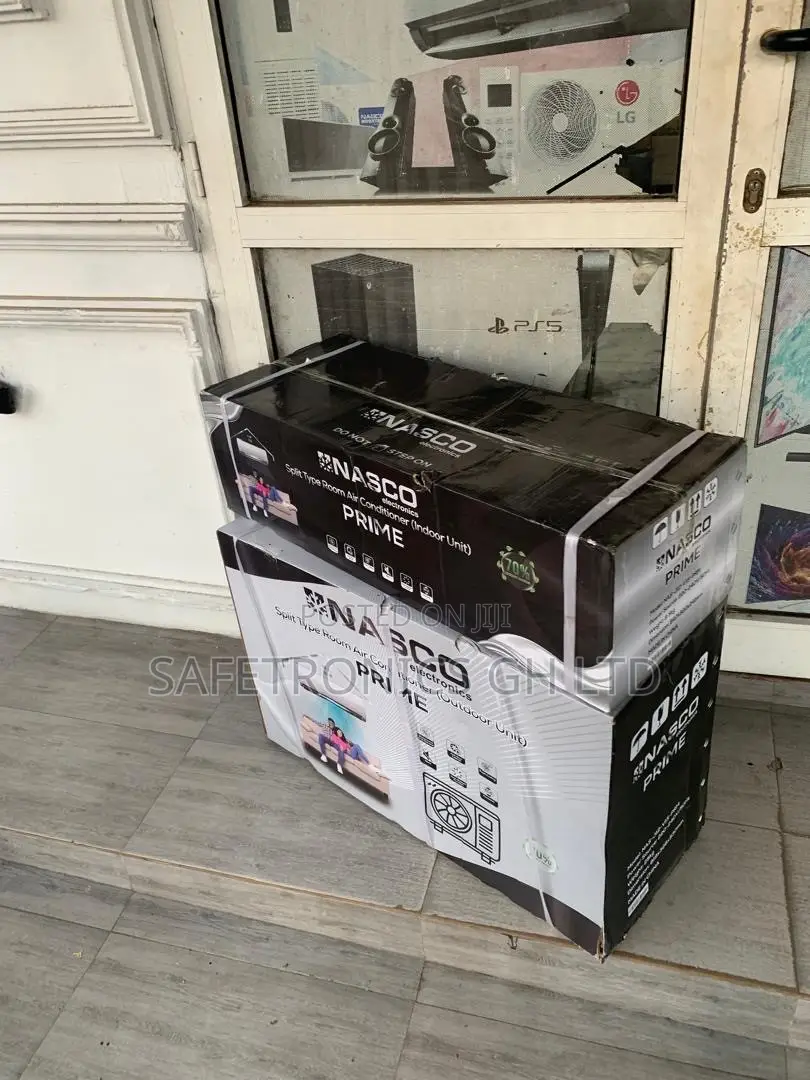 Newly Virtual • Nasco 1.5hp (Black) Split Type AC