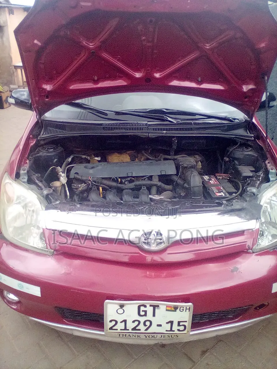 Toyota IST 2003 Red