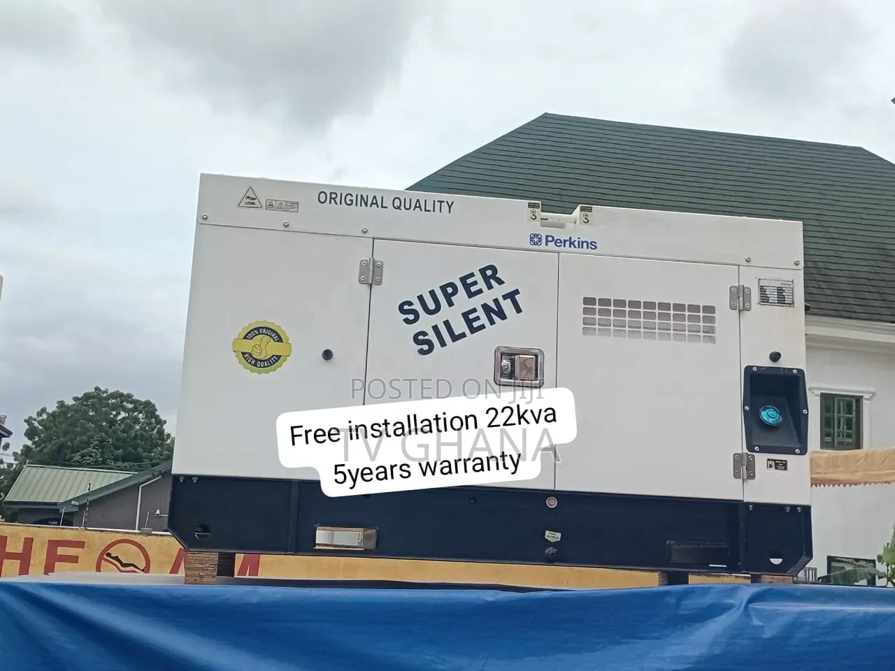 Super Powerful Perkins 22kVA Diesel Genset – Quality You Can 22kva