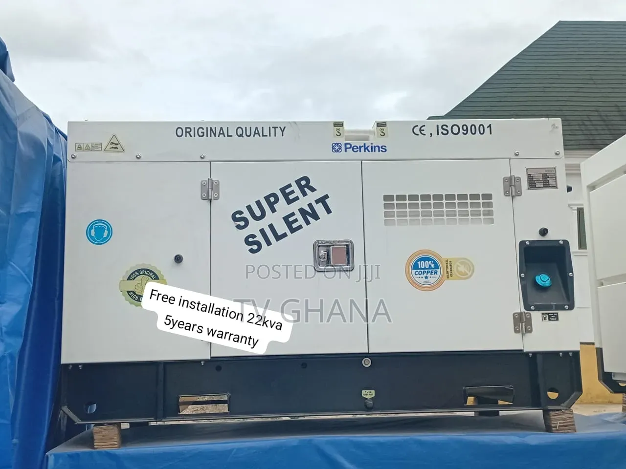 22kVA Perkins Genset – Quality Diesel Generator at Affordable 22kva