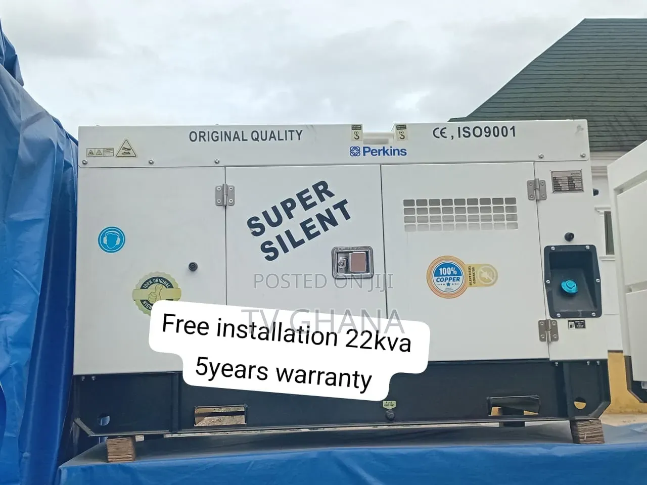 22kVA Perkins Genset – Quality Diesel Generator at Affordable 22kva
