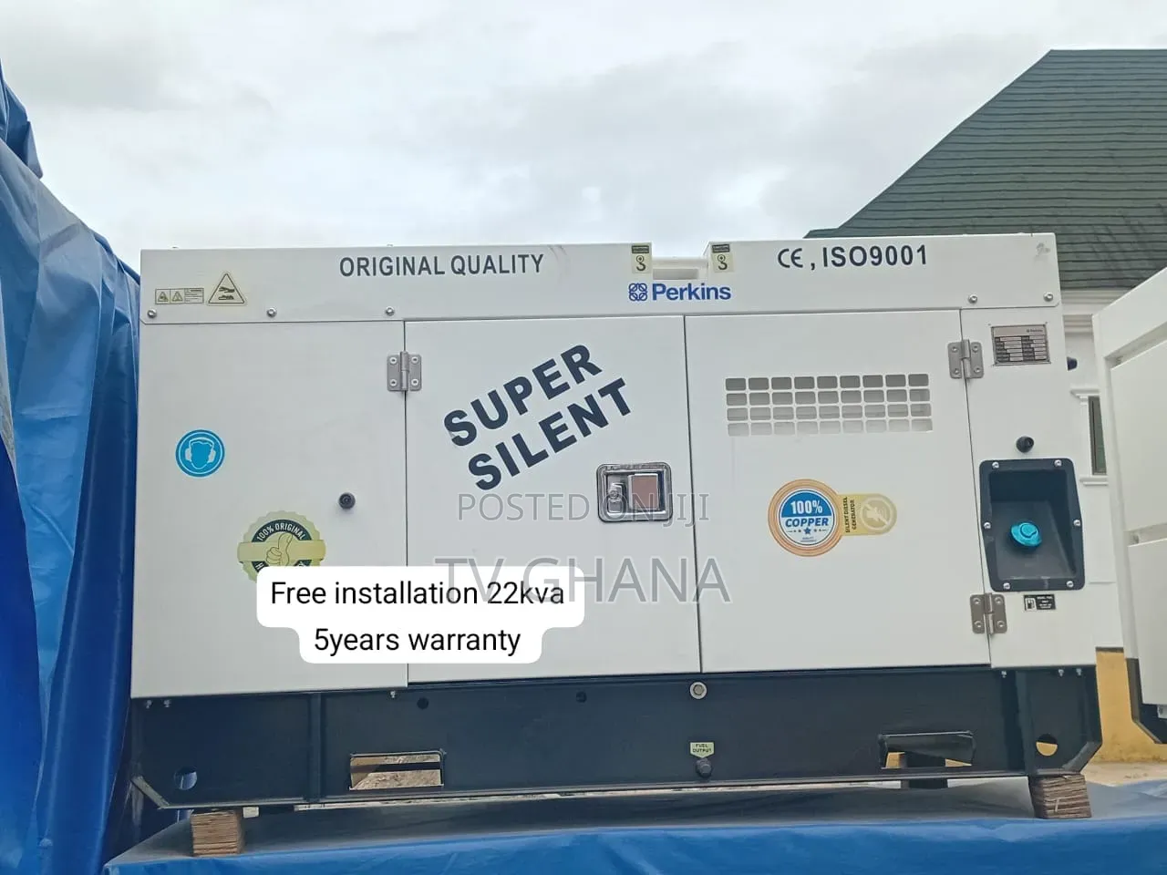 22kVA Perkins Diesel Genset – Strong, Durable Efficient22kva