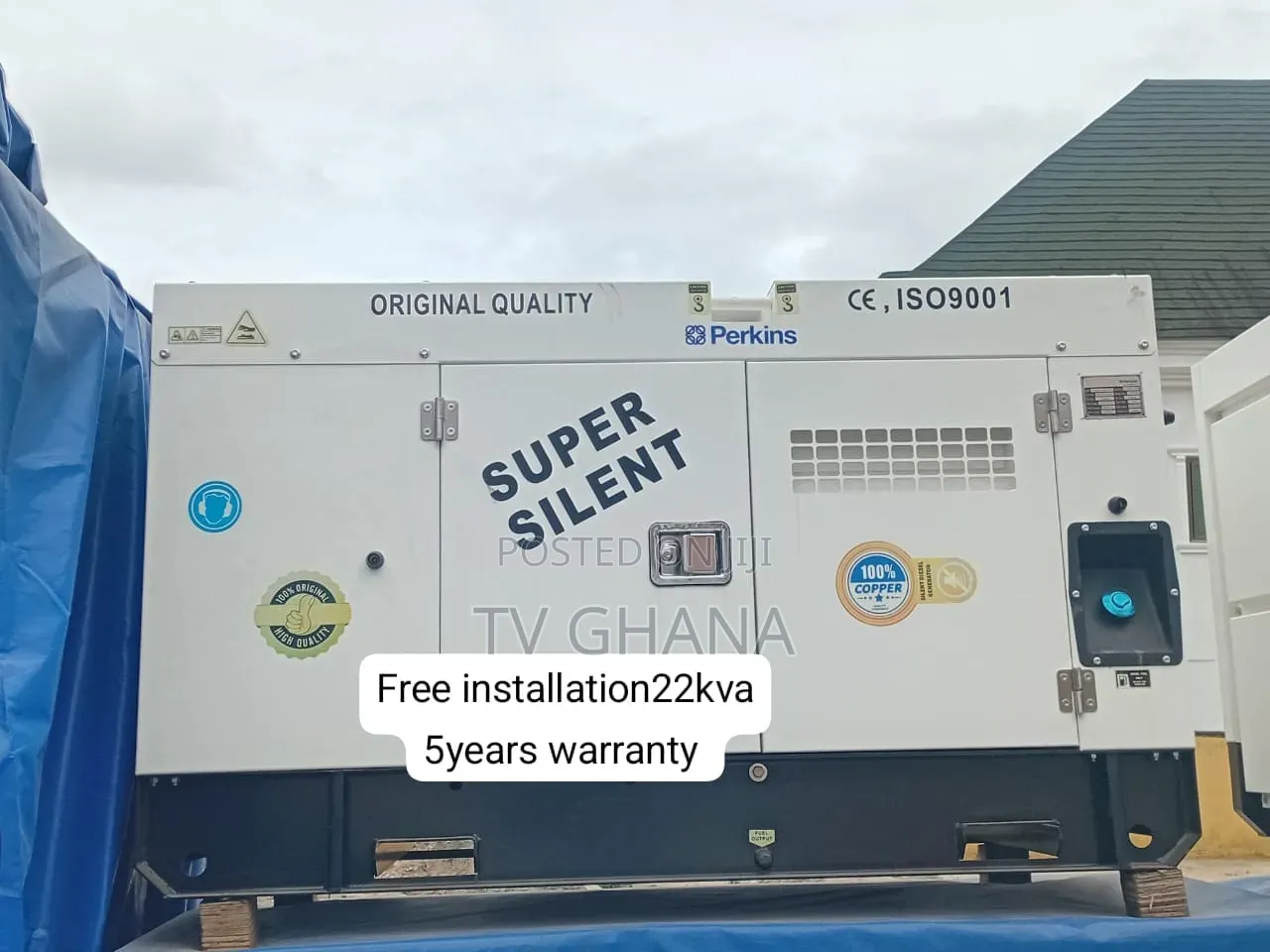 22kVA Perkins Diesel Genset – Strong, Durable Efficient22kva