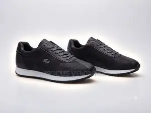 Lacoste Leather Shoe Black/White