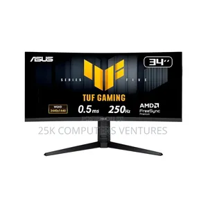 ASUS TUF 34" Ultrawide 250Hz Curved Gaming Monitor