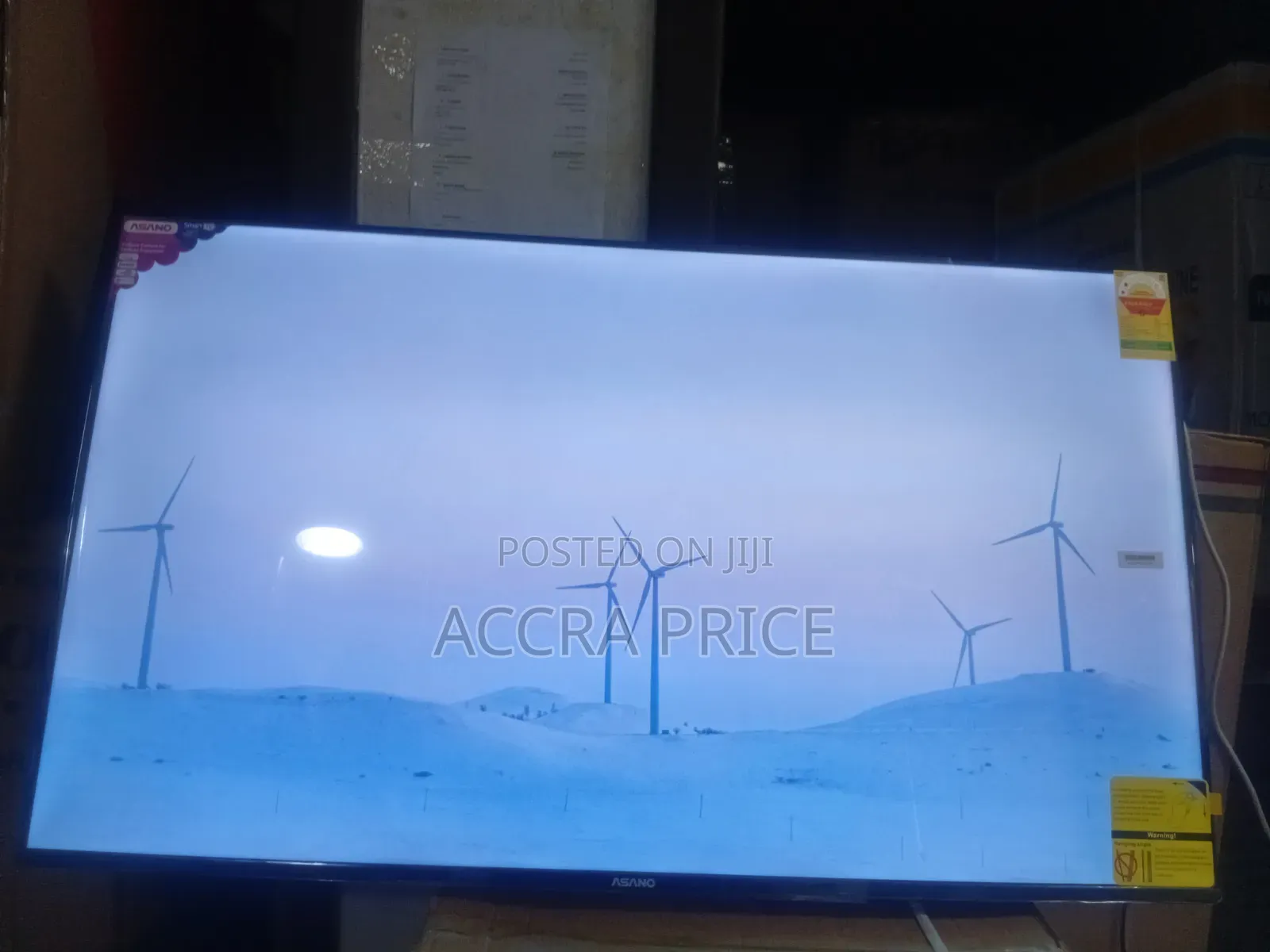 Asano 50" Smart Television – Modern Design, Amazing Entertainment