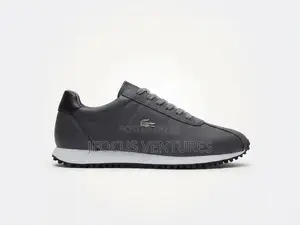 Lacoste Leather Shoe Gray
